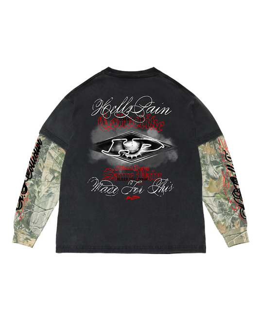 HP VINTAGE CAMO LONG SLEEVE