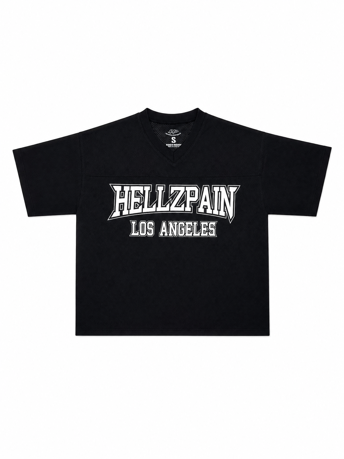 444 Crop mesh jersey